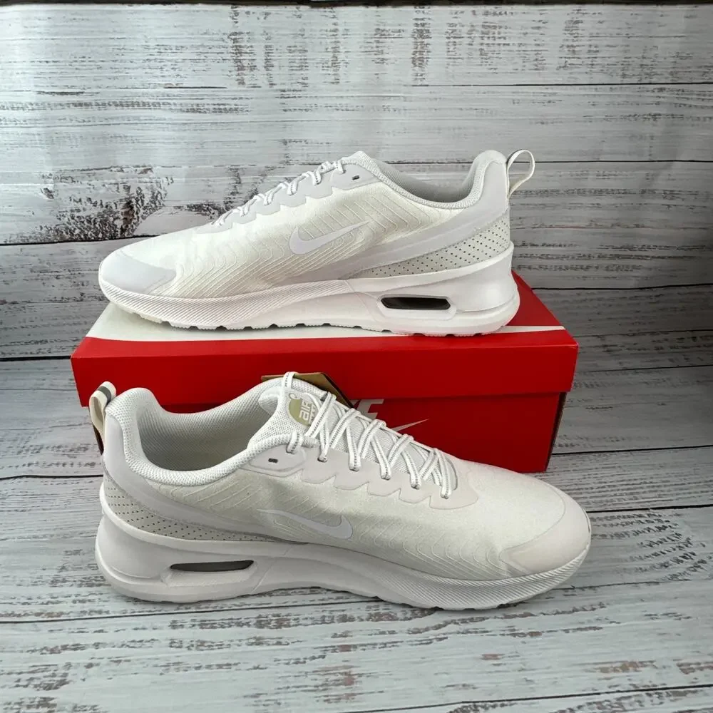 Nike Air Max Nuaxis PRM Mens US 15 Sneakers Summit White HQ1913-100